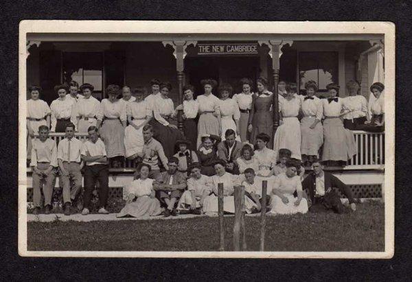 MA Cambridge House Inn ? Boston MASS RPPC Real Photo PC Massachusetts