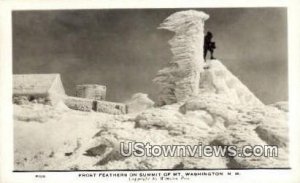 Real Photo - Frost Feathers in Mount Washington, New Hampshire