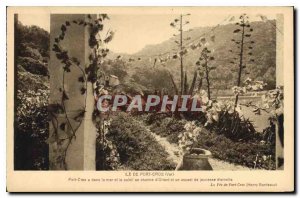 Old Postcard Ile de Port Cros Var Port Cros in the sea and the sun a Charme d...