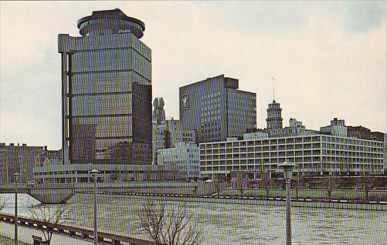 New York Rochester Across The River From First Federal Plaza And The American...