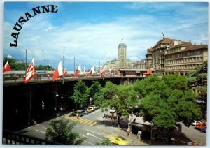 Postcard - Lausanne, Switzerland