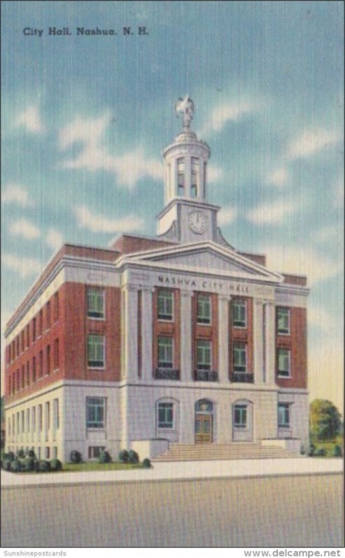 New Hampshire Nashua City Hall