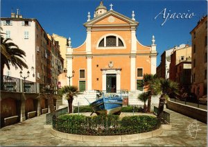 Ajaccio La Cathedrale Postcard PC551