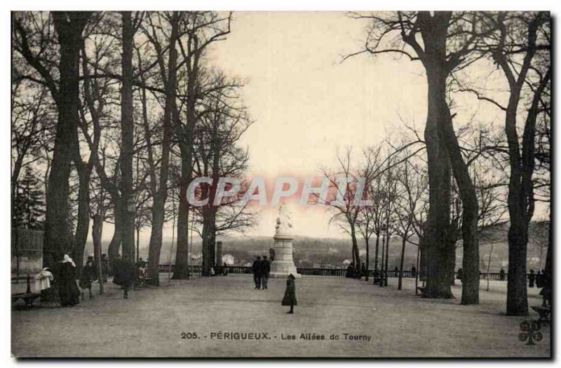 Old Postcard Perigueux The aisles Tourny