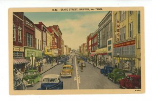 TN/VA - Bristol. State Street ca 1949