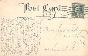 Chicago Illinois Kunze's Grocery Store Interior Vintage Postcard AA28124