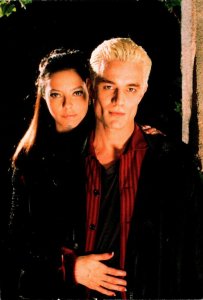 TV Series Buffy The Vampire Slayer Spike and Drusilla James Marsters and Juli...