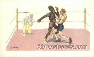 Boxing Comic Unused light wear close to grade 1