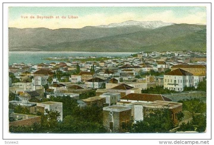 Lebanon , 00-10s   BEYROUTH , Vue de Beyrouth et du Liban