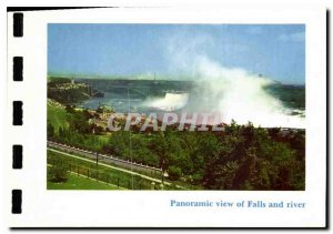 Modern Postcard Panoramic view of falls and river