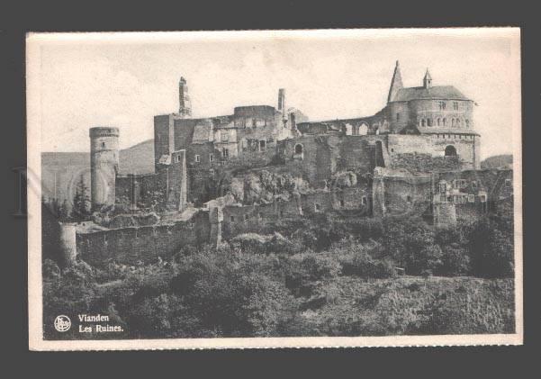 084341 LUXEMBOURG Vianden Les Ruines Vintage PC