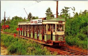 Seashore Trolley Museum P Class Tram Australia Kennebunkport ME Vtg Postcard R15