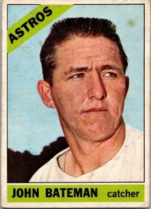 1966 Topps Baseball Card John Bateman Houston Astros sk2055