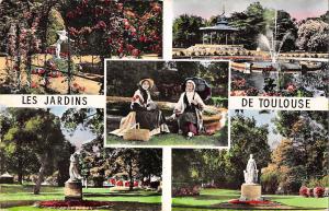 BR50550 Les beaux jardins de toulouse la ville rose costumes toulousai    France