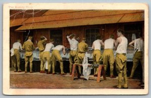 WW1  US Army  The Beauty Shop  New Mexico  Postcard  1915