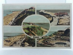 Vintage Postcard  Multiview Cromer Pier Beach Rocket House Gardens