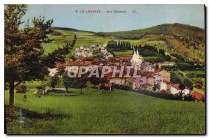 Old Postcard Louvesc view Generale