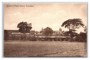 Queen's Park Hotel Trinidad BWI UNP Davidson & Todd DB Postcard P18