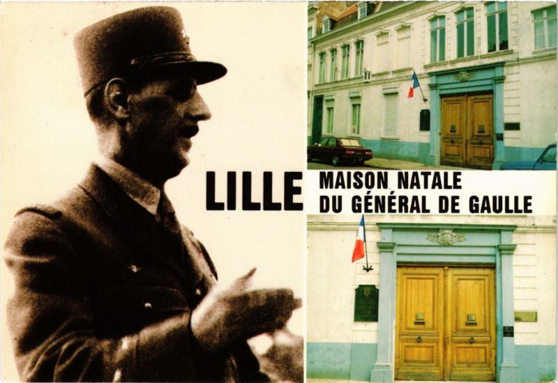 CPM Militaire - Lille - Maison Natale du General de Gaulle (698444)