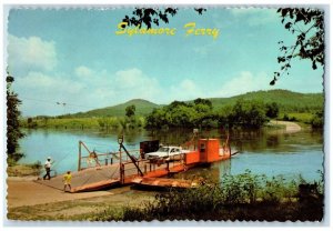 1960 Sylamore Ferry White River  Sylamore Arkansas AK International  Postcard