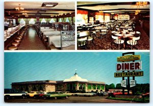 VINCETOWN, New Jersey NJ ~ Roadside VINCETOWN DINER c1970s ~ 4x6  Postcard