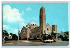 Vintage St. Nicholas Greek Orthidox Tarpon Springs, FLordia. Postcard F123E