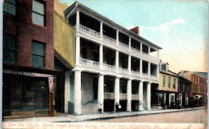 1907 The Old Taylor Hotel Winchester VA Postcard