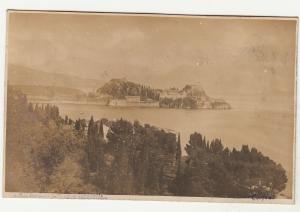 BR100974 corfu la citadelle greece real photo