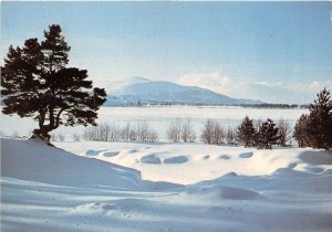 uk52532 loch morlich in winter inverness shire scotland  real photo uk