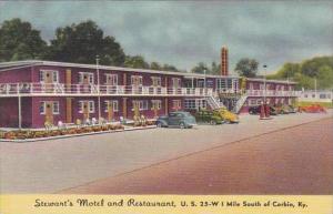 Kentucky Corbin Stewarts Motel And Restaurant