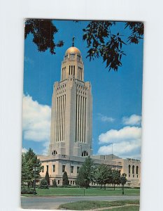 Postcard The Nebraska State Capitol, Lincoln, Nebraska