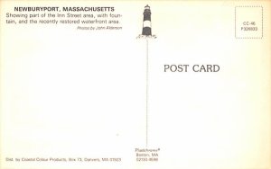 Greetings from Newburyport, Mass Massachusetts Postcard