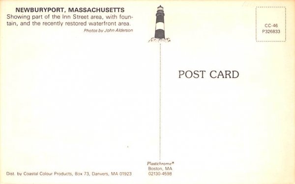 Greetings from Newburyport, Mass Massachusetts Postcard