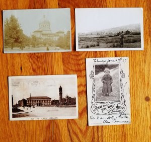 Real Picture Post Cards RPPC 1901 // 1909