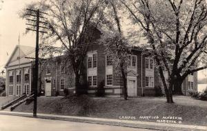 Marietta Ohio Campus Martius Museum Real Photo Antique Postcard K48946