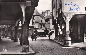 France Dinan Arcades de Vieilles Maisons Rue des Cordeliers Photo