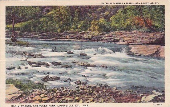 Rapid Waters Cherokee Park Louisville Kentucky