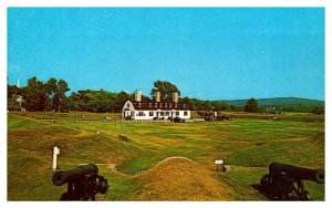 Postcard MILITARY SCENE Annapolis Royal Nova Scotia NS AR4330