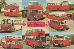 Road Transport Postcard - Bus Transport, Trent Red Buses   RR20552
