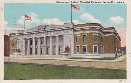 Indiana Evansville Soldiers And Sailors Memorial Coliseum