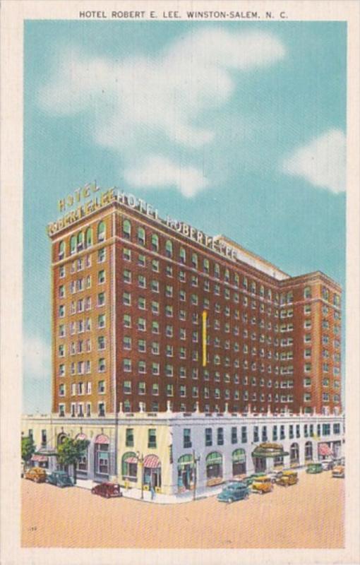 North Carolina Winston Salem Hotel Robert E Lee