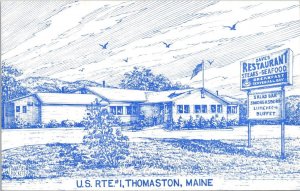 Maine Thomaston Dave's Restaurant