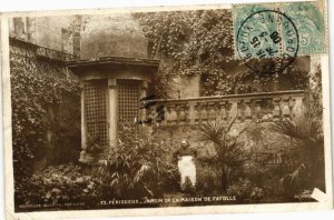 CPA PÉRIGUEUX-Jardin de la Maison de Fayolle (233057)