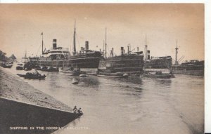 Shipping Postcard - India - Shipping In The Hooghly, Calcutta - Ref 3597A