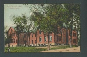 Ca 1909 Post Card Monticello NY Monticello High School