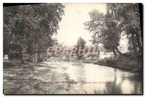 Old Postcard Environs of Aix en Provence Edges Arc Gateway