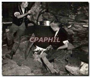 Postcard Modern Alphutte Im Berner Oberland Sennerel Mit