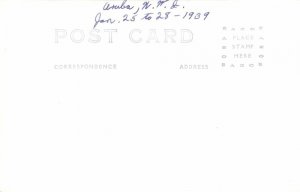 aruba, N.W.I., Divi-Divi Wind Tree (1939) RPPC Postcard