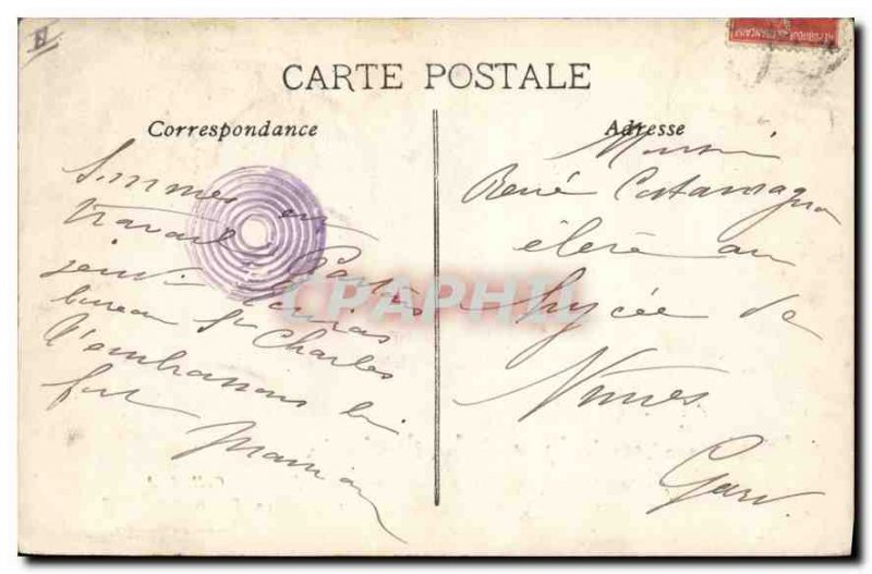 Old Postcard En Provence La Farandole