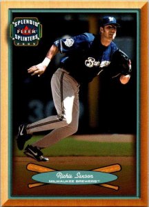 2003 Fleer Baseball Card Richie Sexson Milwaukee Brewers sk20118